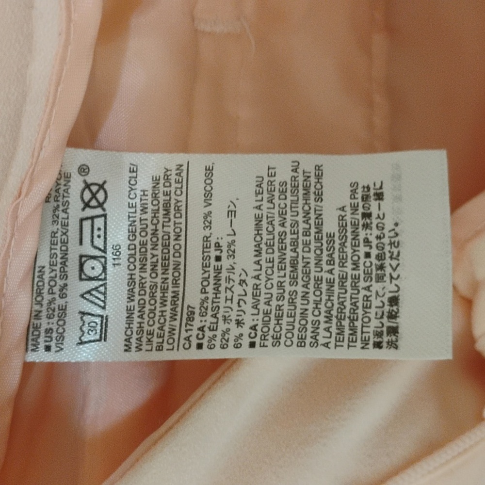 Banana Republic Pink High-Waist Tie Front Shorts - Picture 6 of 6